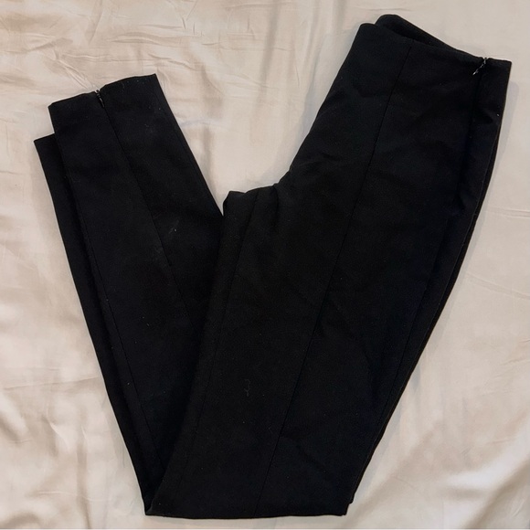 Zara Black High-Waisted Trousers - Picture 1 of 1